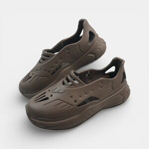 SIA Collective SC20‎ EVA Foam Mocha Slip On Shoes Mens US 8/9 Womens 10/11